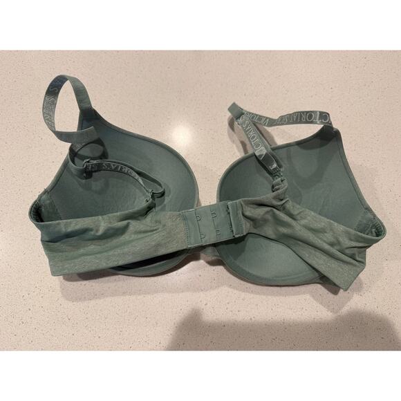 Victoria's Secret T-shirt Push Up Bra in Green 36C - Picture 2 of 3